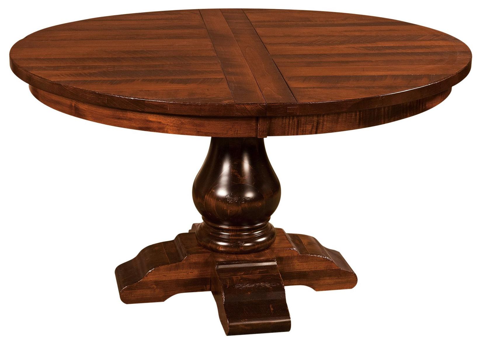 54 pedestal top dining table